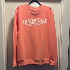 Crater Lake National Park Coral Sweatshirt